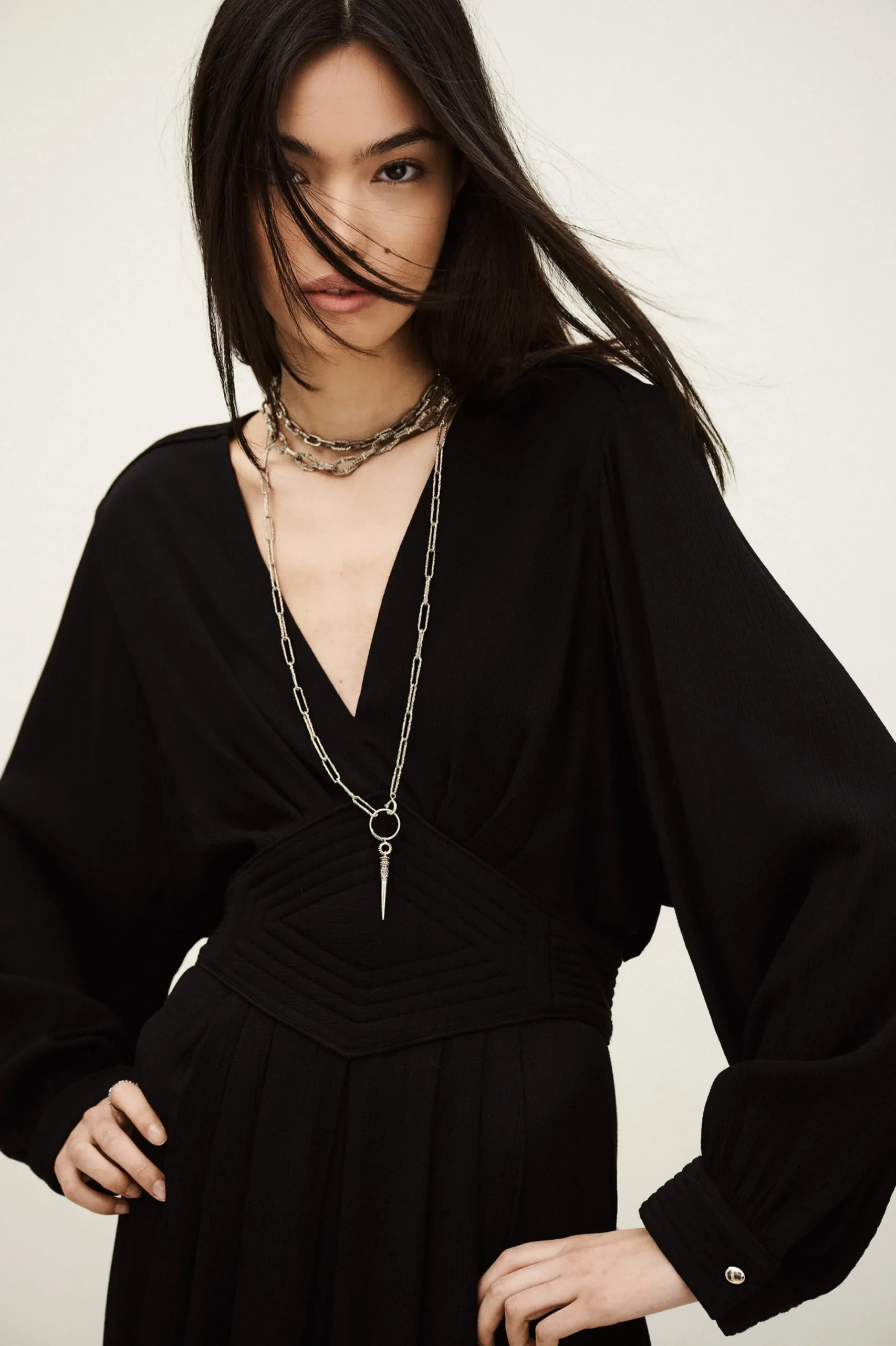 AMBRA elegant midi dress