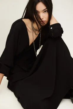 AMBRA elegant midi dress