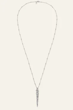 ANGELA long zircon necklace