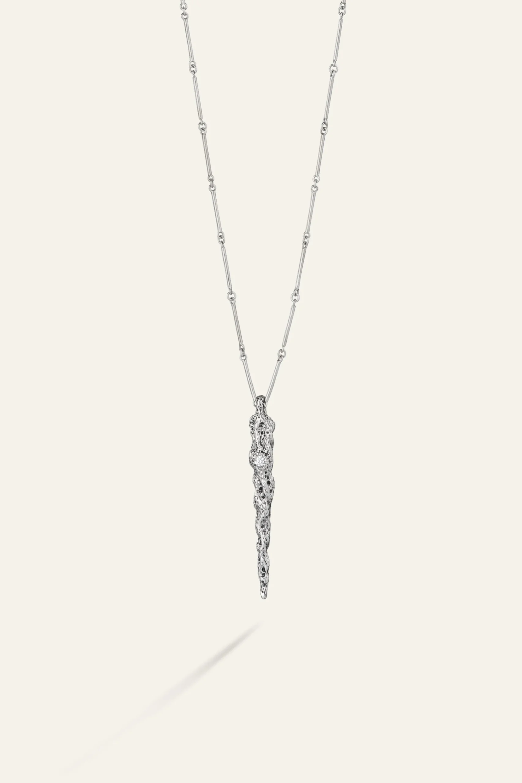 ANGELA long zircon necklace