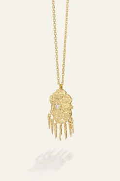 ANOUCHKA zircon pendant necklace