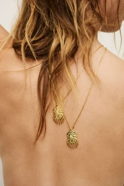 ANOUCHKA zircon pendant necklace