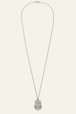 ANOUCHKA zircon pendant necklace