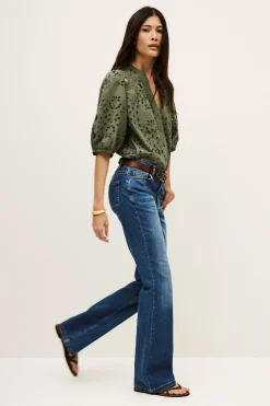 AOMMIE bootcut jeans