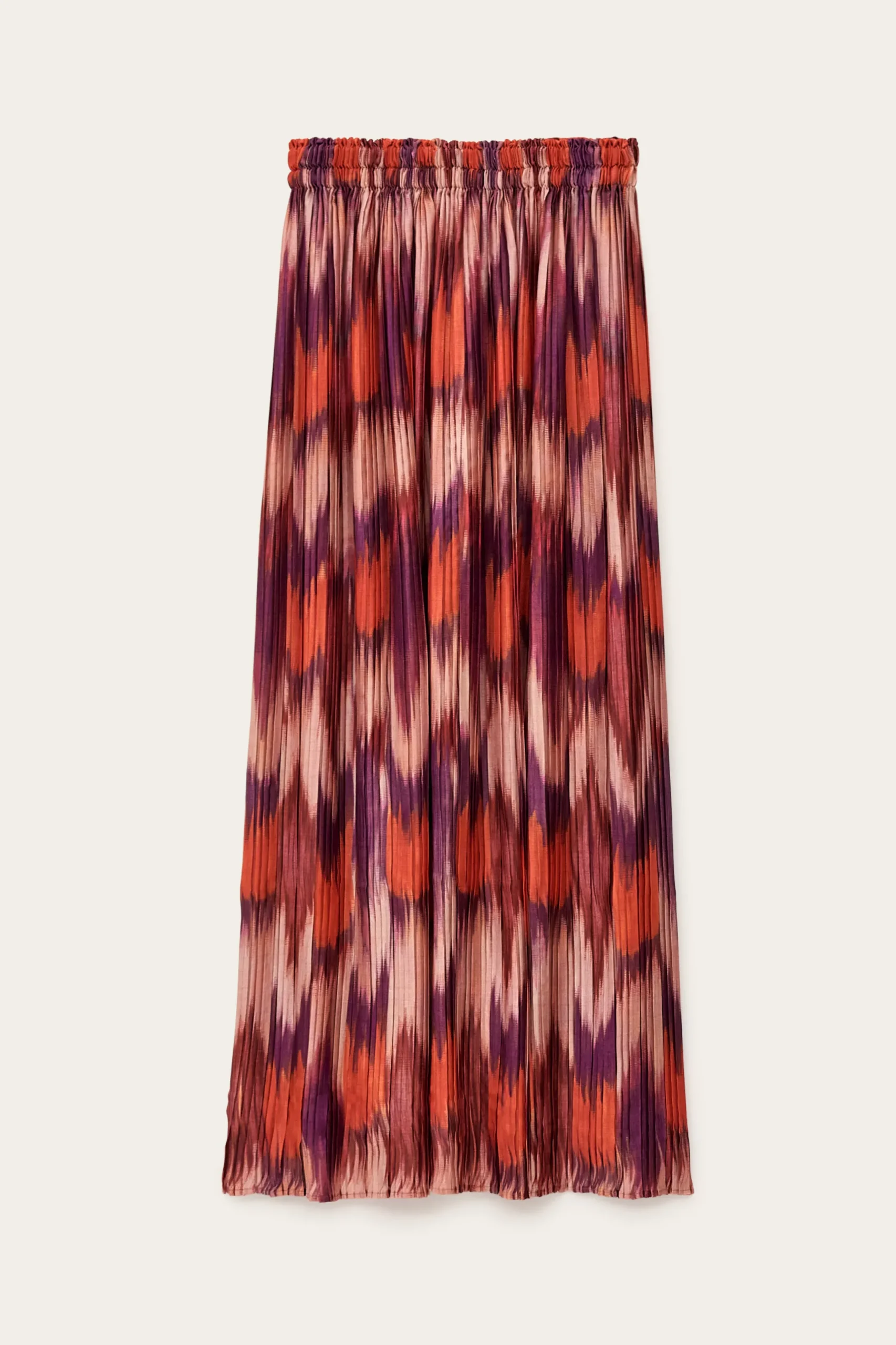 ARIETTE pleated midi skirt