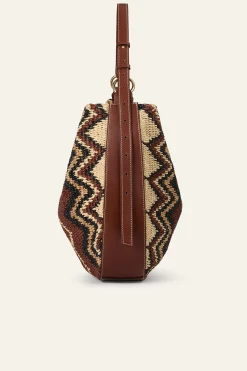 ARYA raffia hobo bag