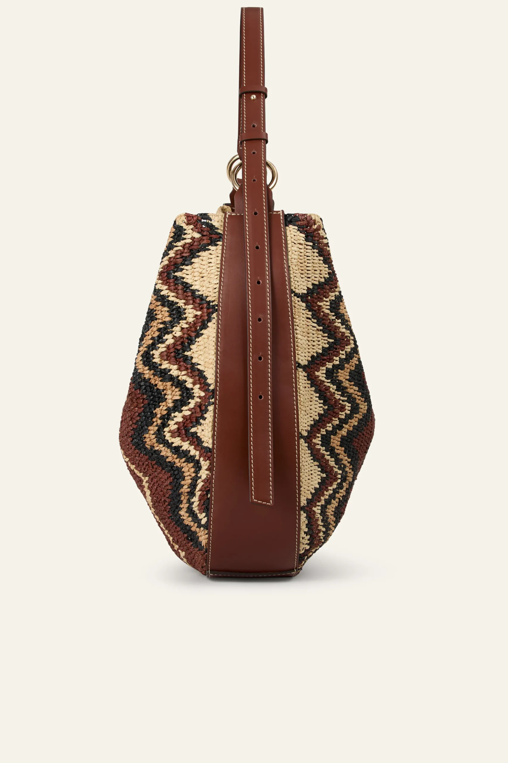 ARYA raffia hobo bag