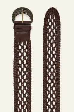 BALMY braided leather belt