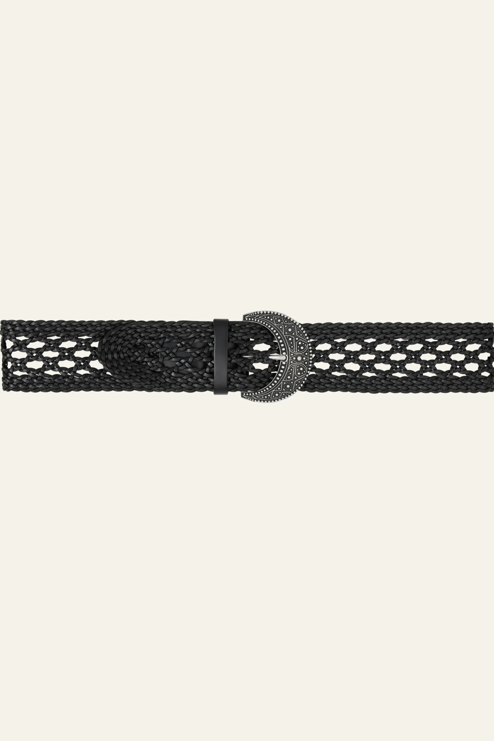 BALMY braided leather belt