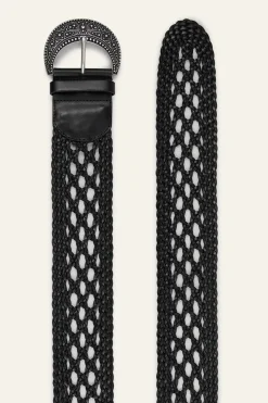 BALMY braided leather belt