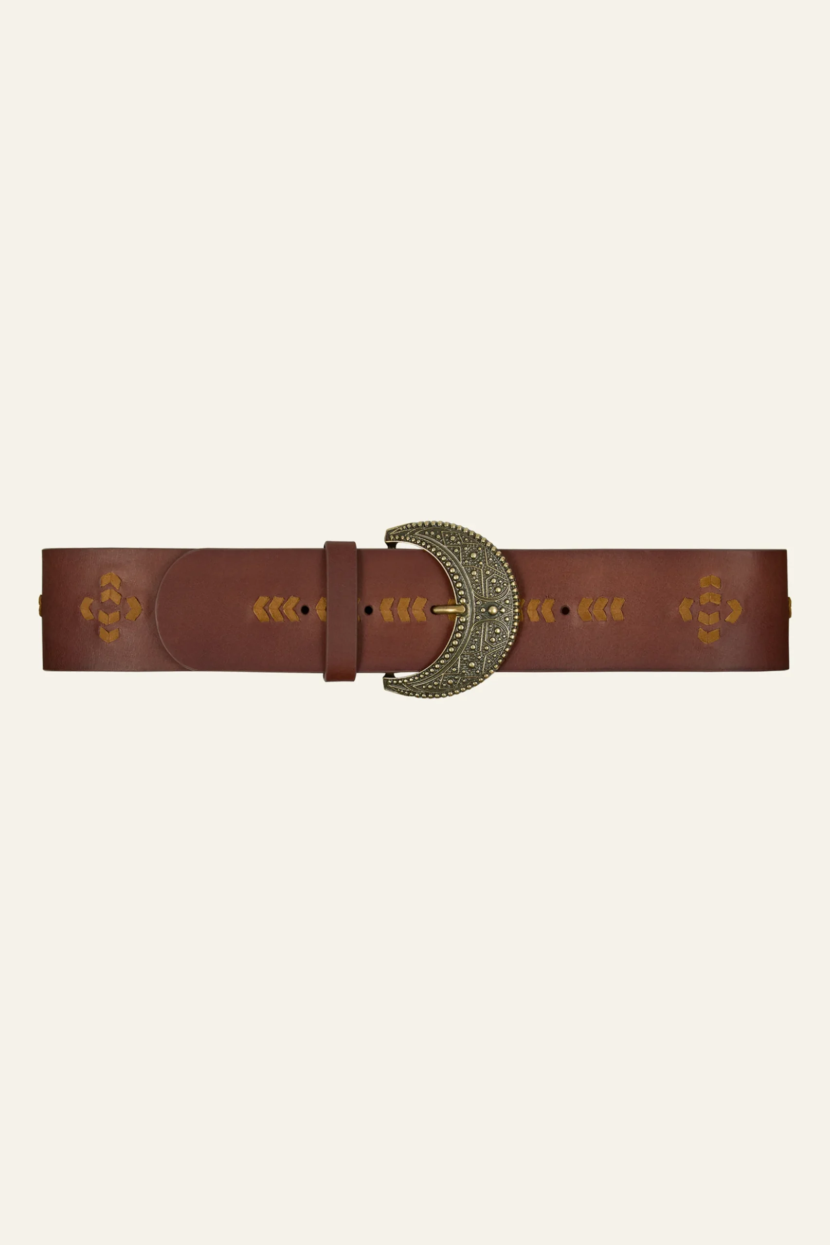 BANHA braided leather belt
