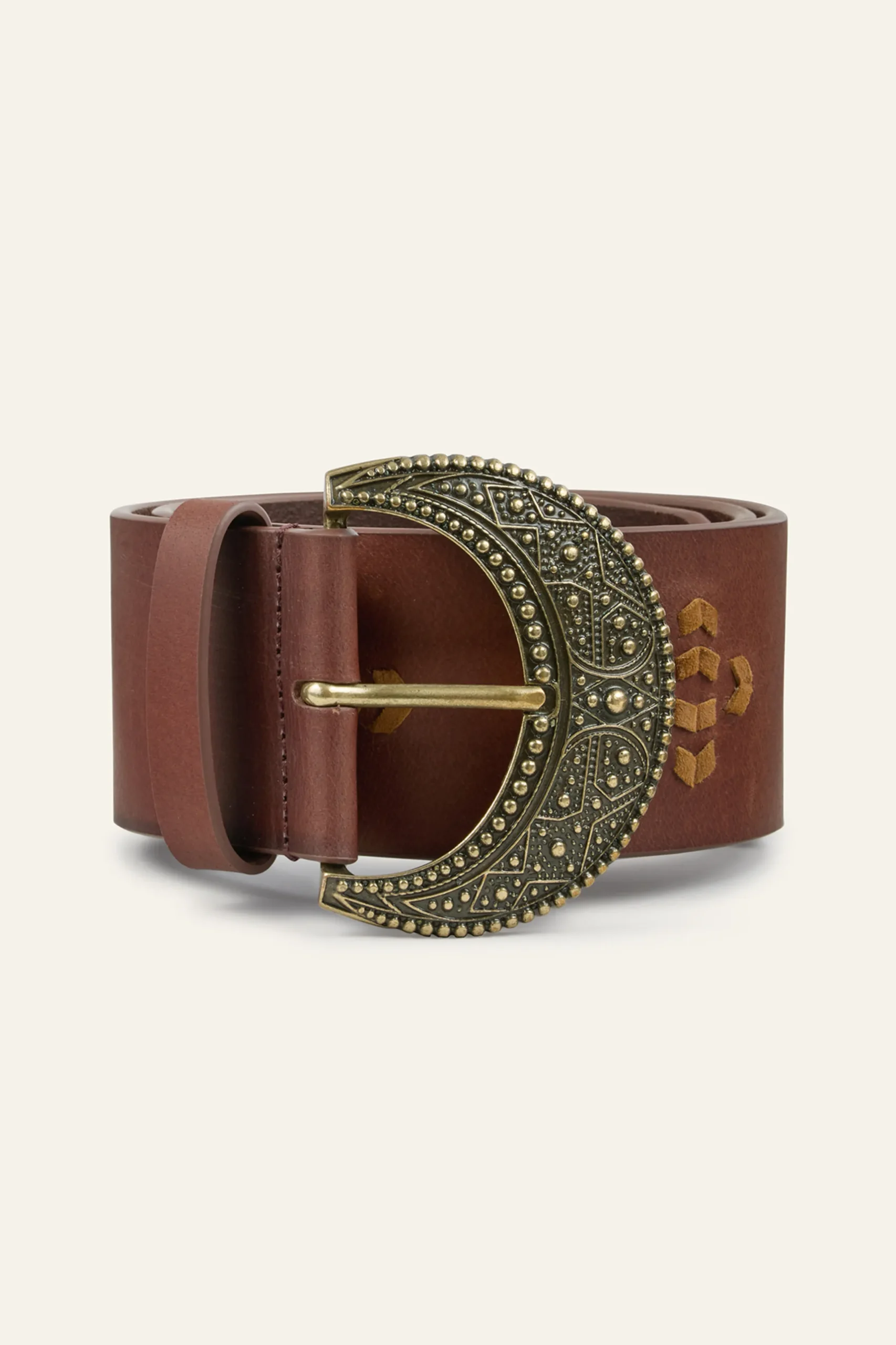 BANHA braided leather belt