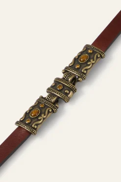 BARA leather belt
