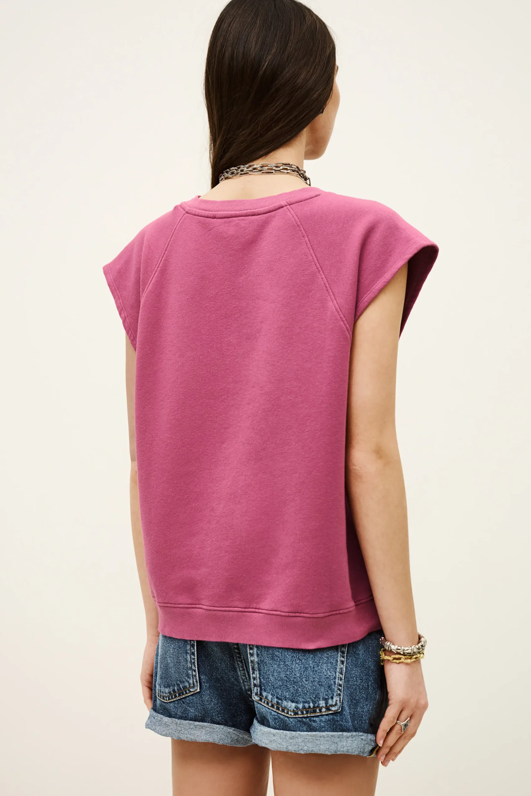 BEATA sleeveless sweatshirt