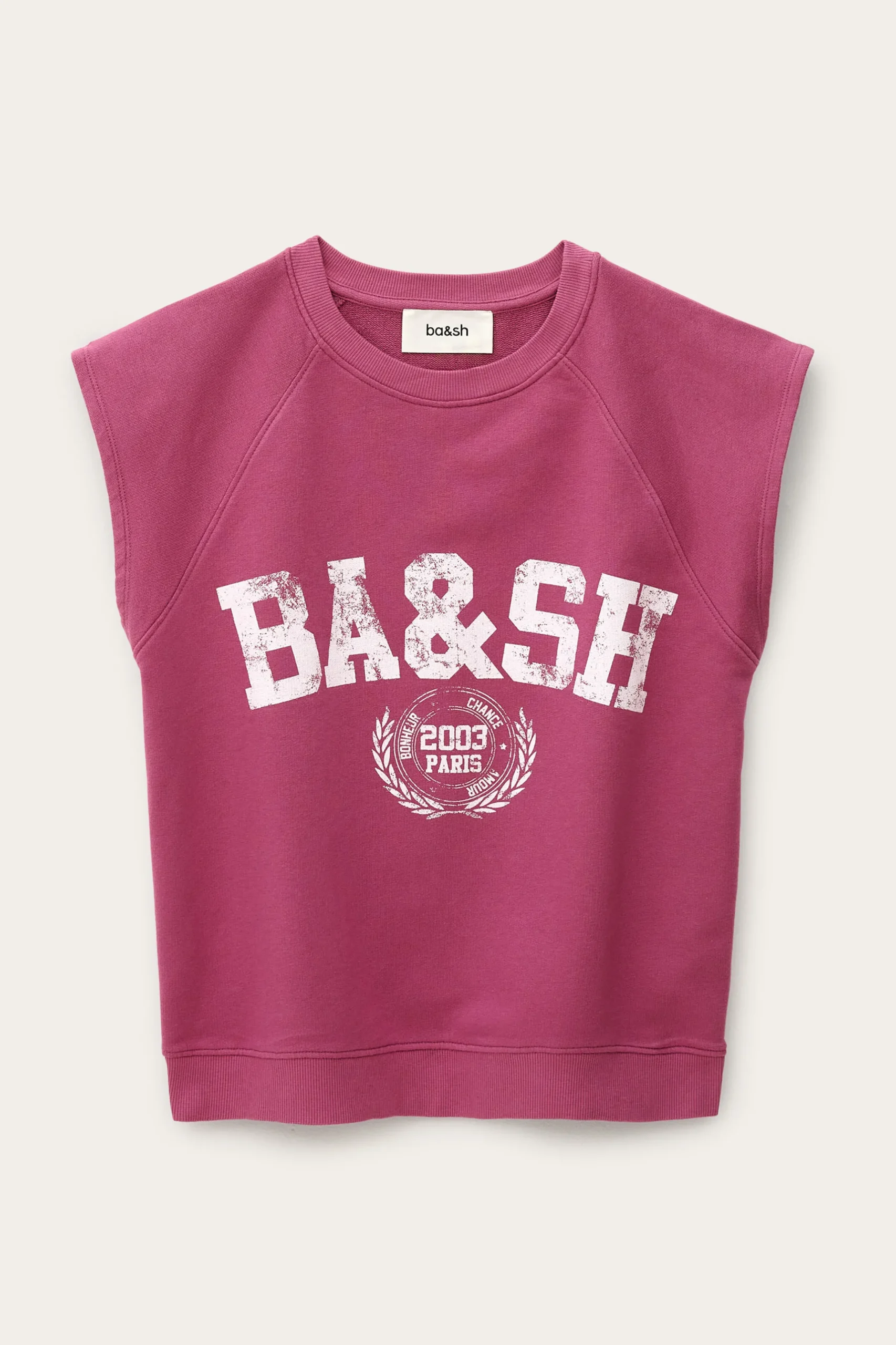 BEATA sleeveless sweatshirt