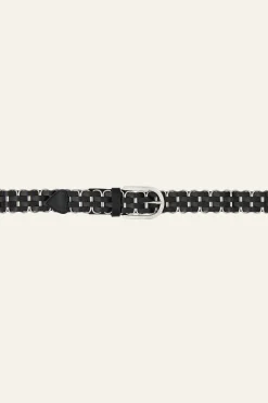BECK braided leather belt