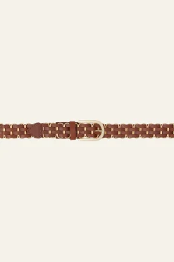 BECK braided leather belt