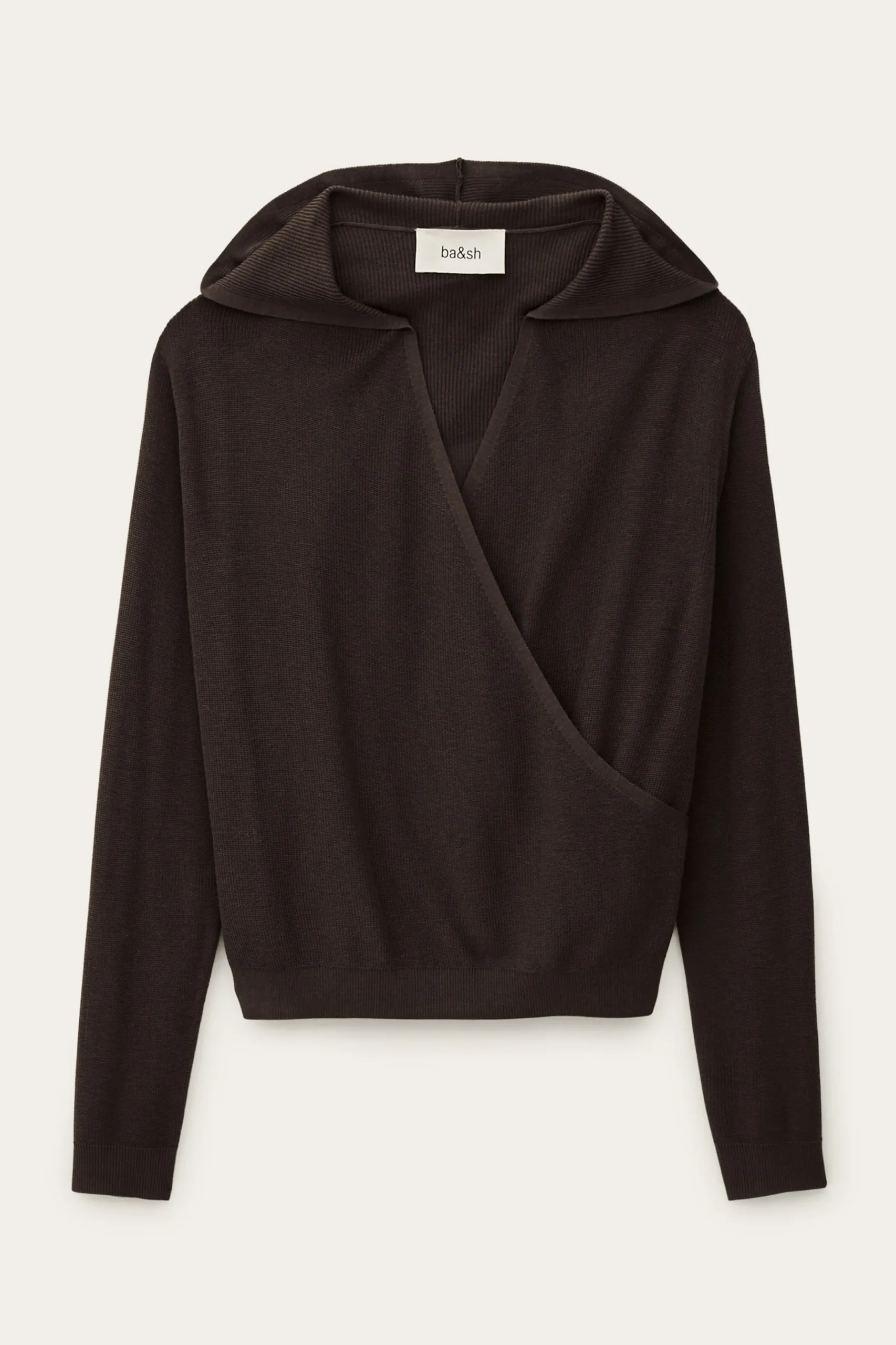 BELINE wrap sweater