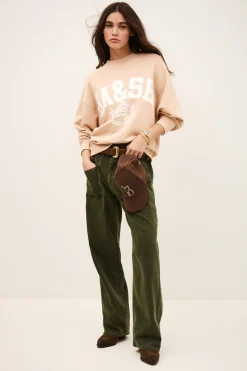 BENJAMIN patterned cotton sweatshirt