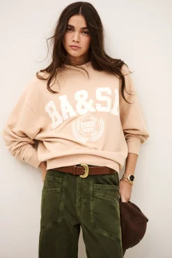 BENJAMIN patterned cotton sweatshirt