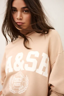BENJAMIN patterned cotton sweatshirt