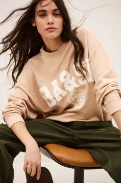 BENJAMIN patterned cotton sweatshirt