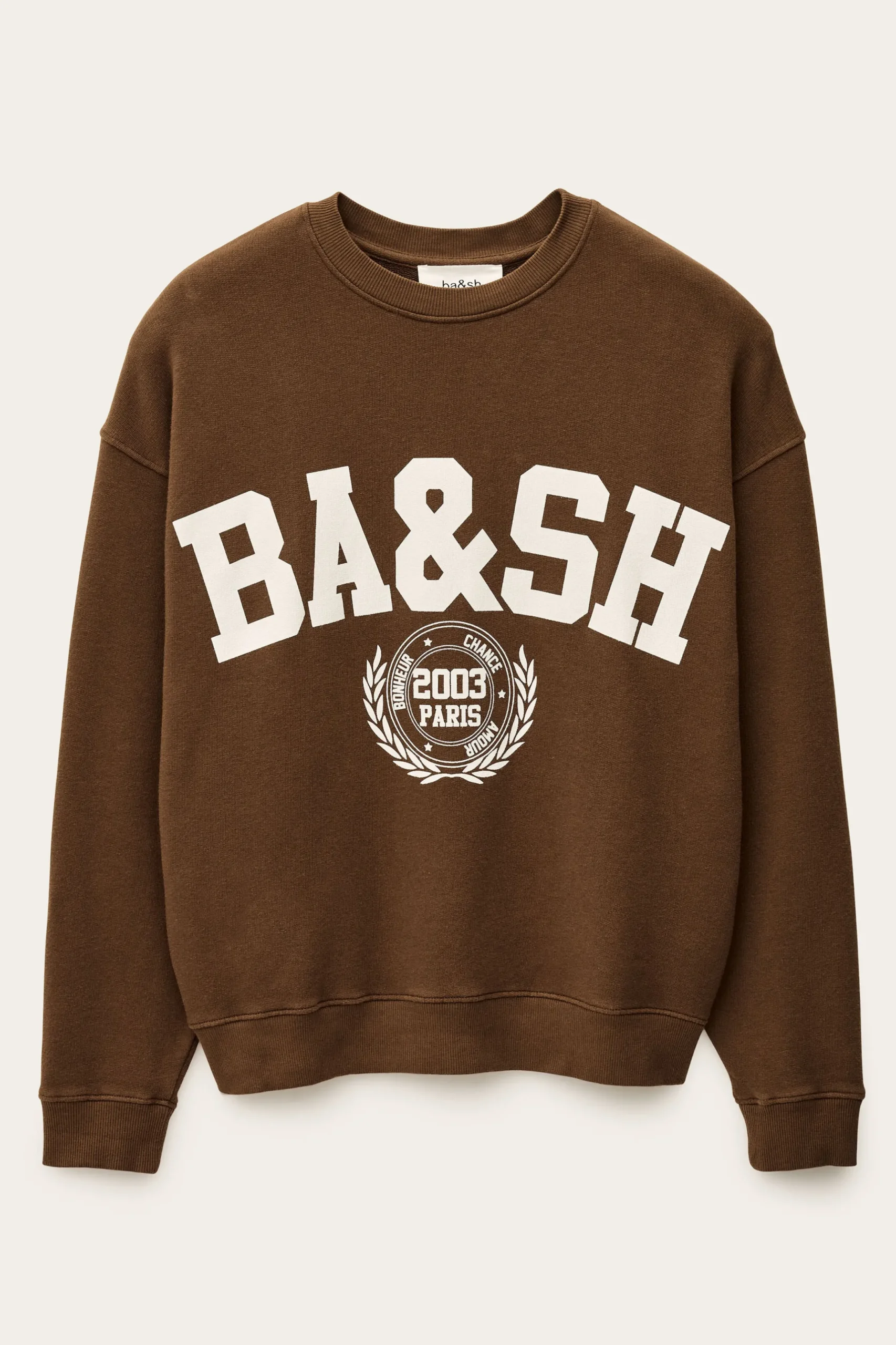 BENJAMIN two-tone sweatshirt