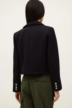 BERADITH cropped fitted jacket