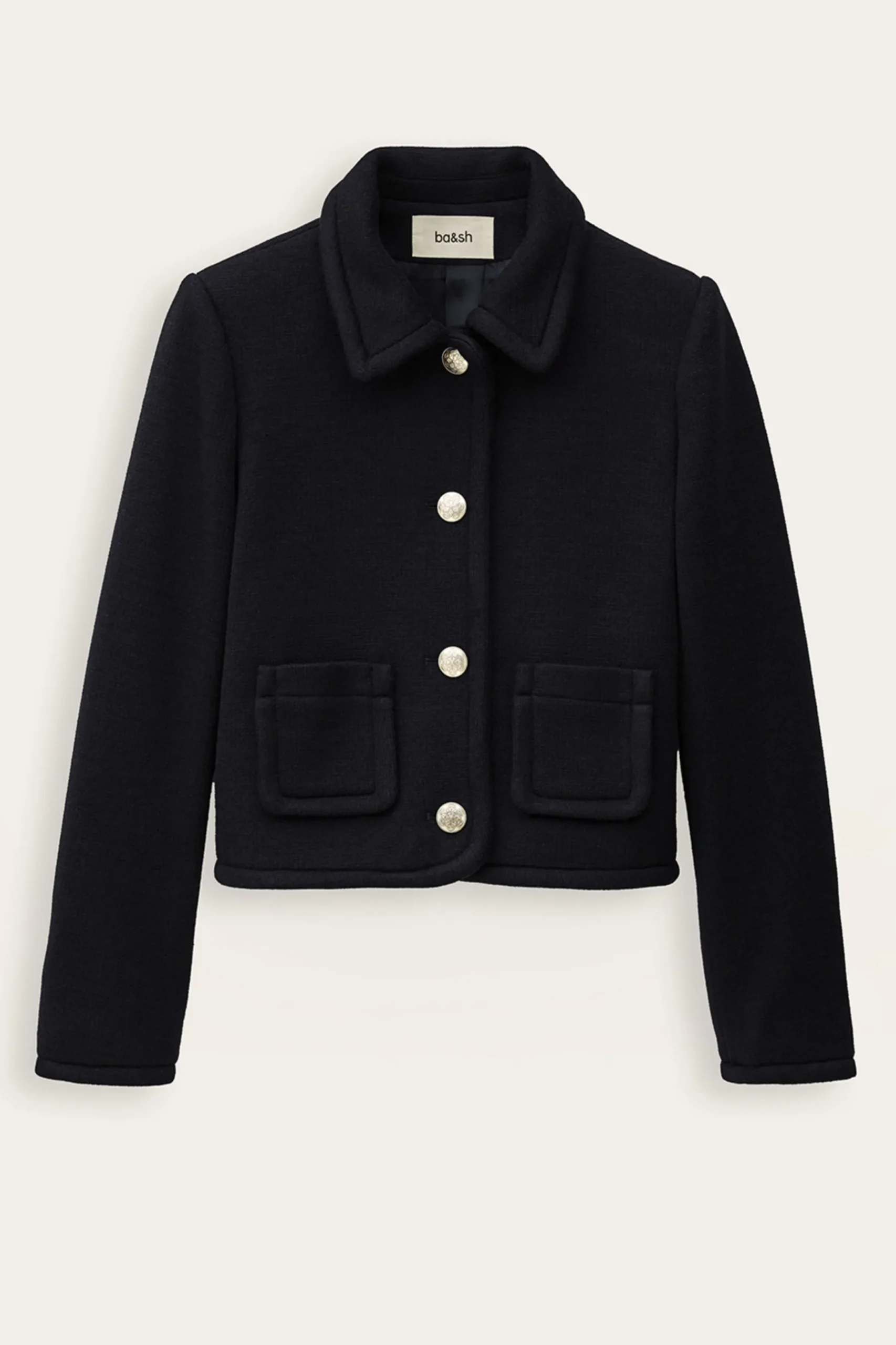 BERADITH cropped fitted jacket
