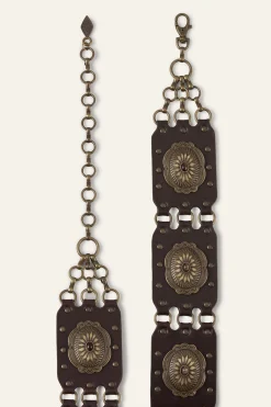 BESTY western leather belt