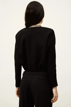 BRANNY kimono-style puffed top