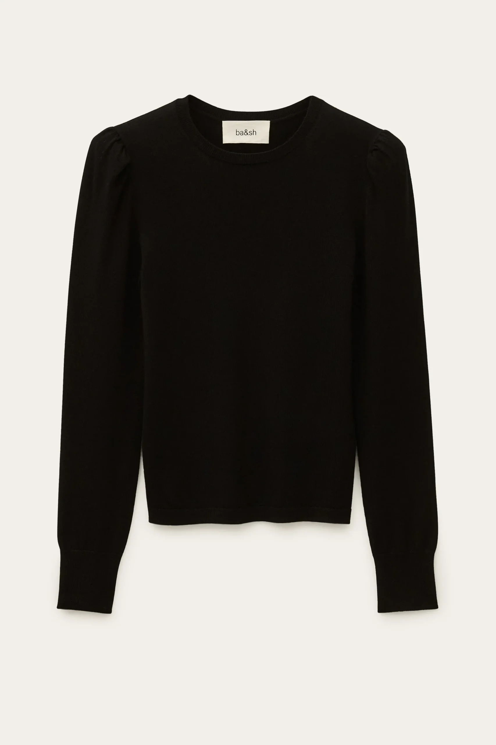 BRITANIE sweater with long balloon sleeves