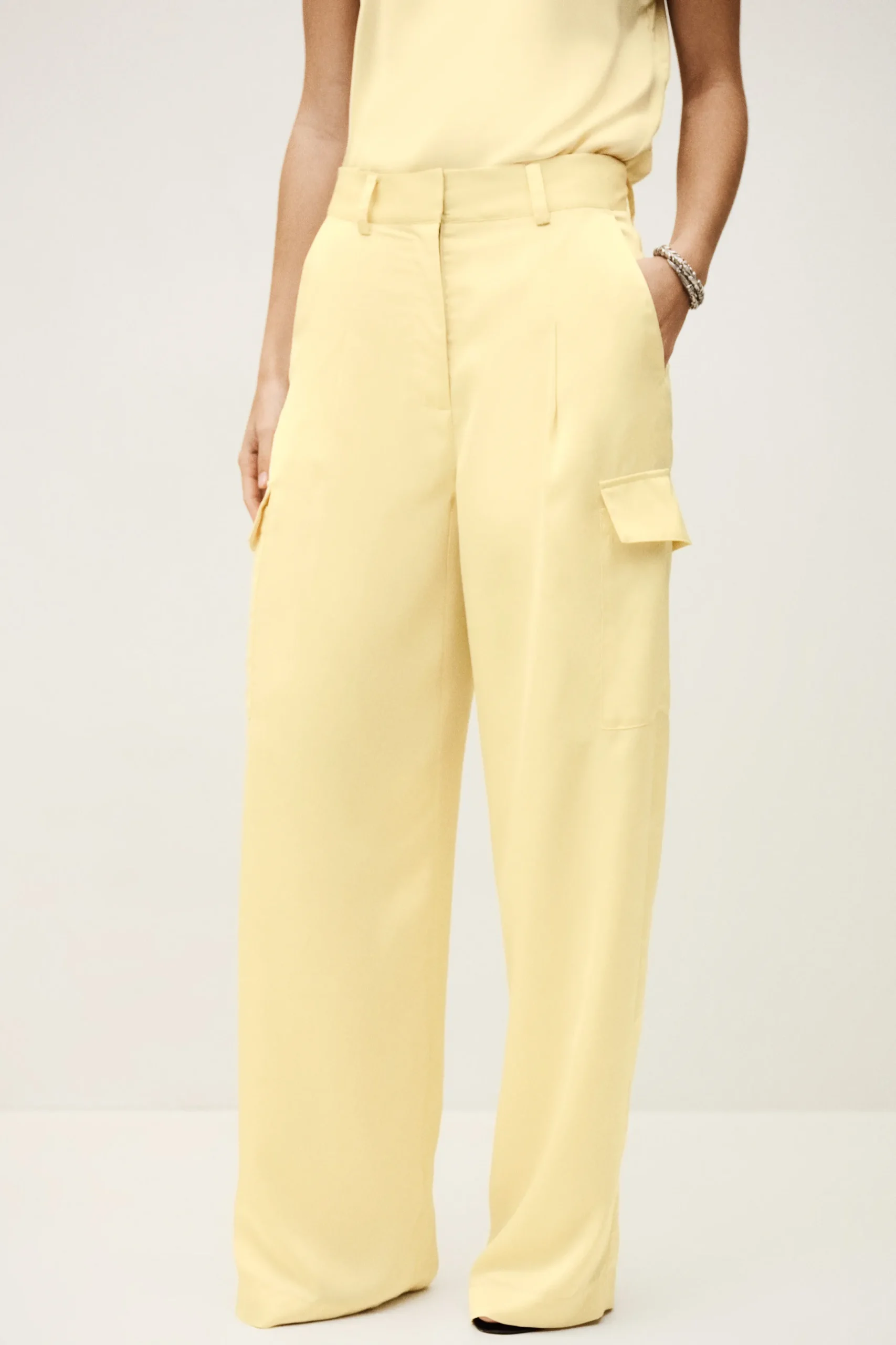 CARY wide-leg cargo pants
