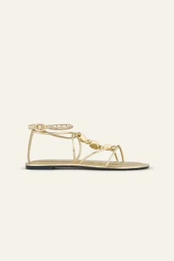 CAYA flat leather sandals