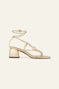 CAYA heeled leather sandals