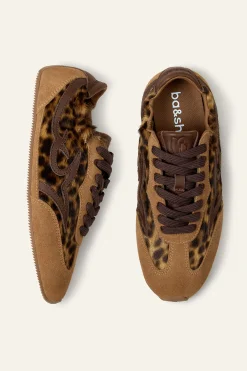 CELLESTE soft leather trainers