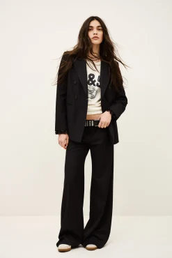 CELY wide-leg tailored pants