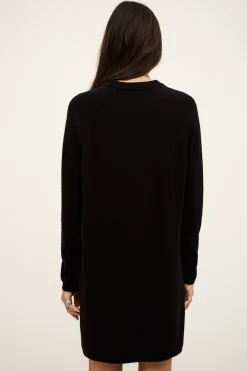 CHEIMA wool mini dress