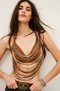 CHEOPS beaded top