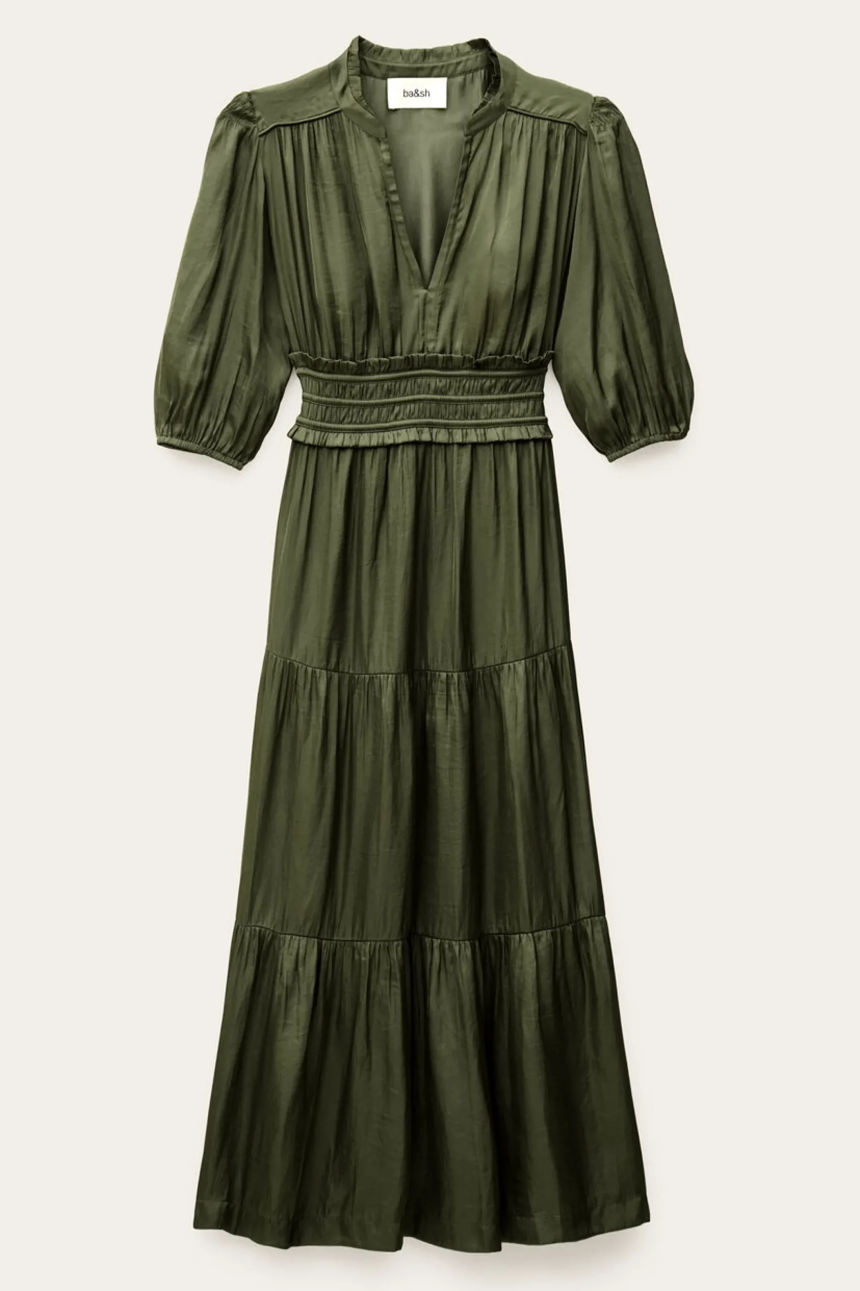 CLELI short gathered dress