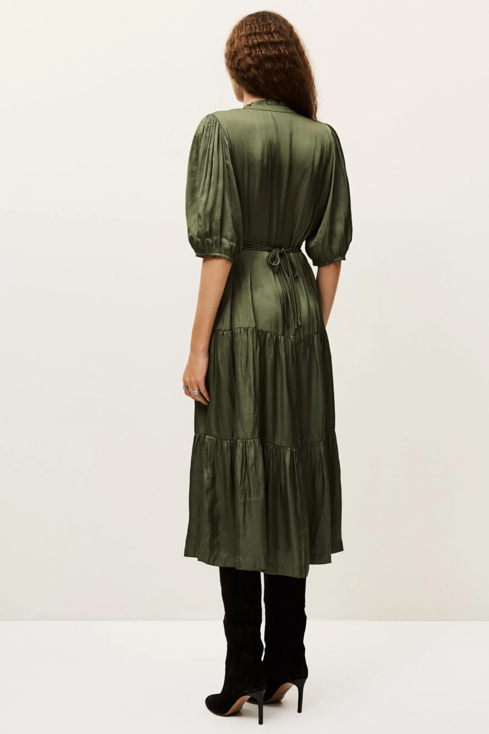CLELI short gathered dress