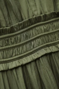 CLELI short gathered dress