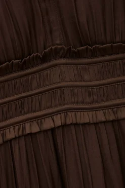 CLELI short gathered dress
