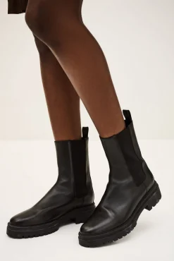 CODA leather chelsea boots