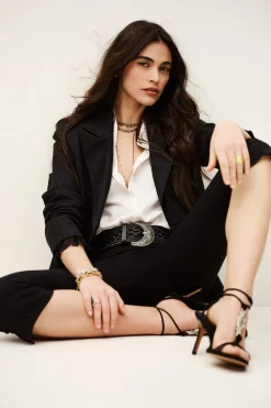 COLINE striped tailored jacket
