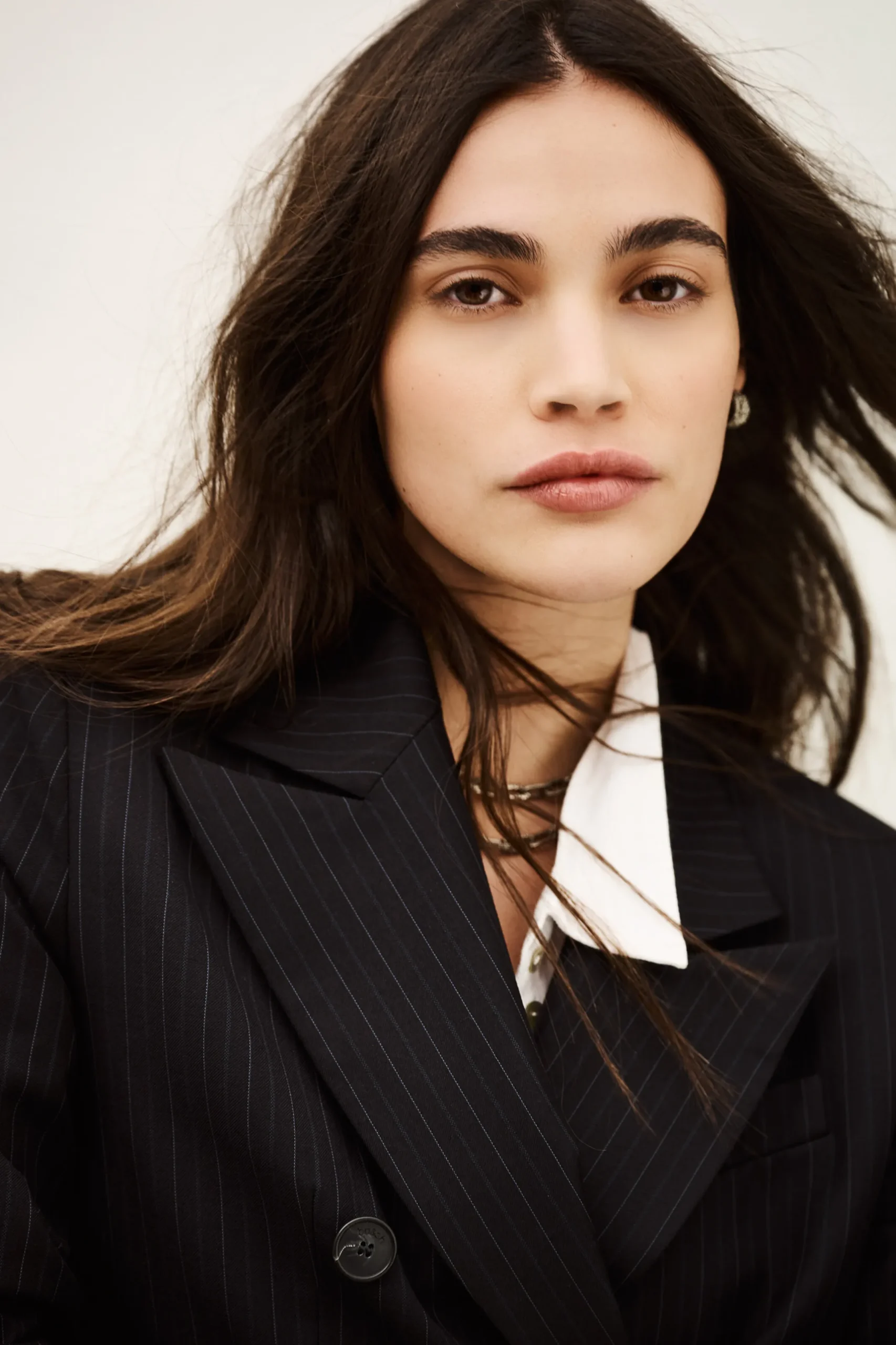 COLINE striped tailored jacket