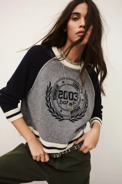 COLLETTE cashmere sports sweater