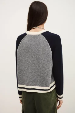COLLETTE cashmere sports sweater