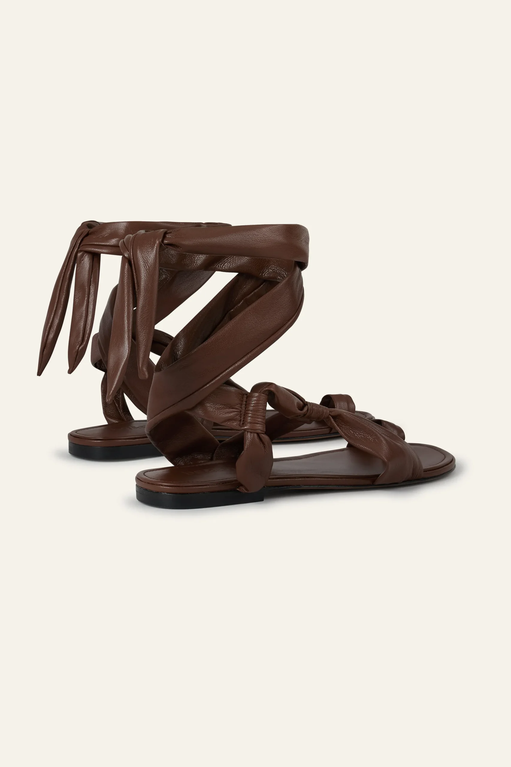 COVILLA flat knotted sandals