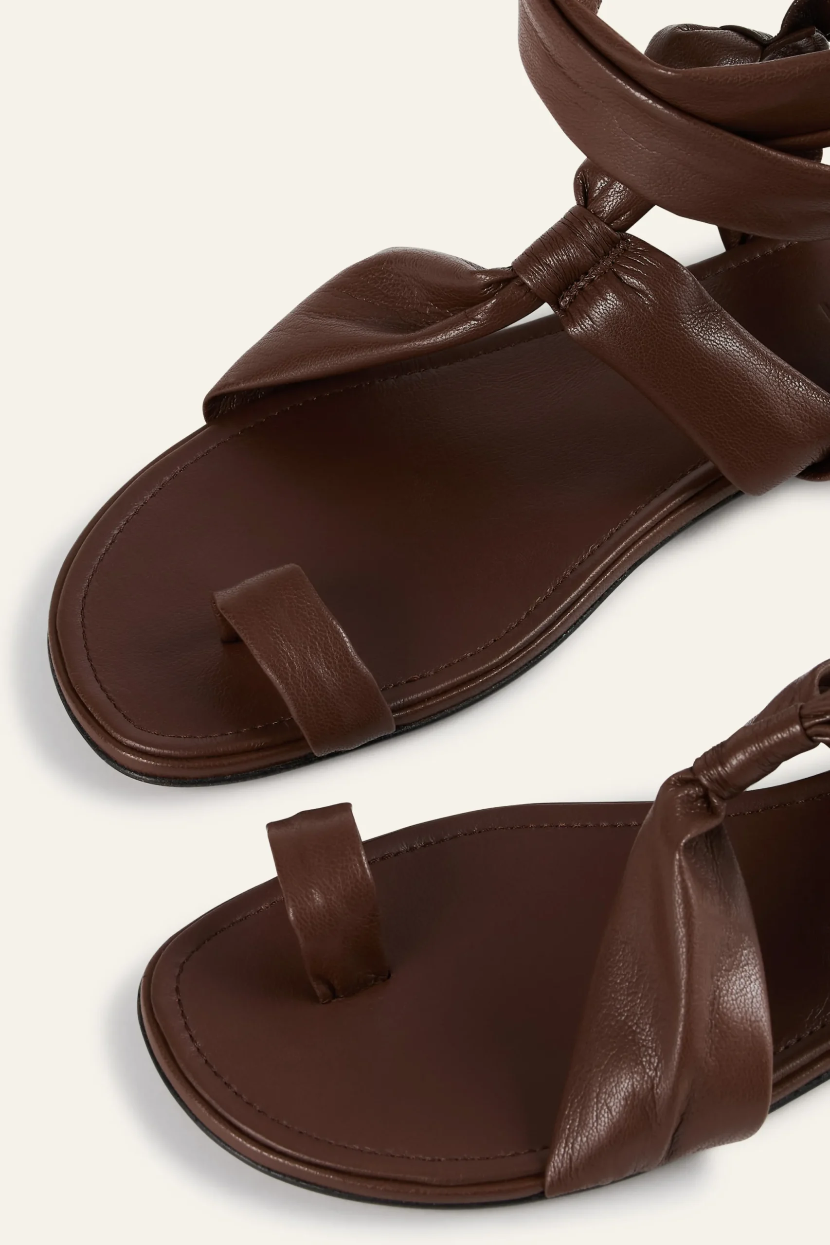 COVILLA flat knotted sandals